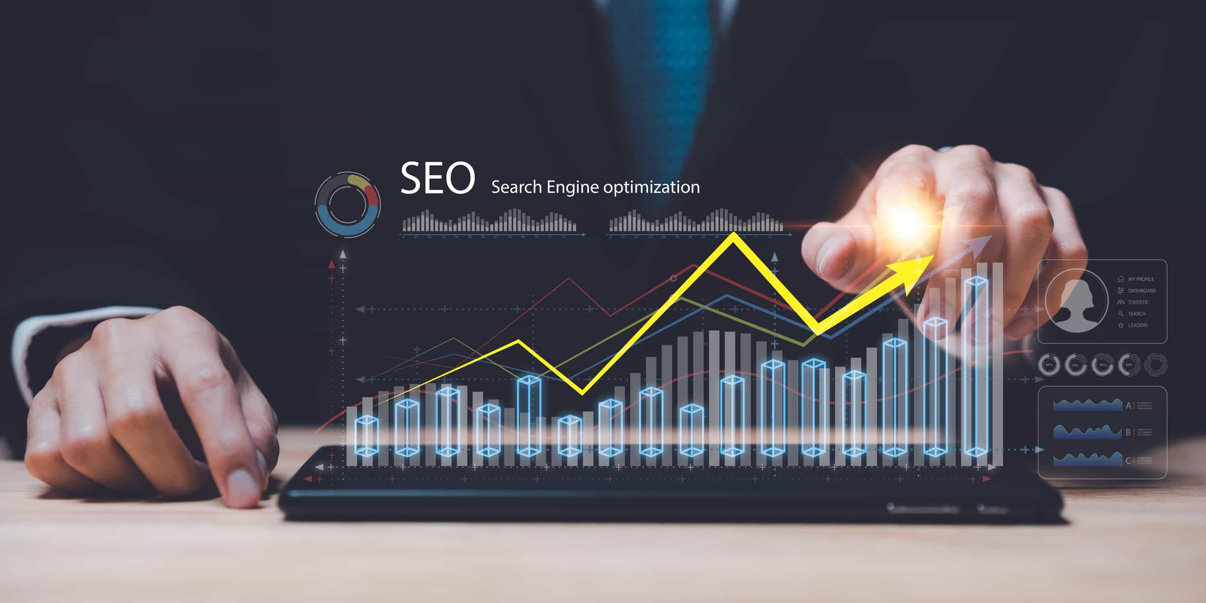 A Guide to Technical SEO Vs Content SEO Header Background