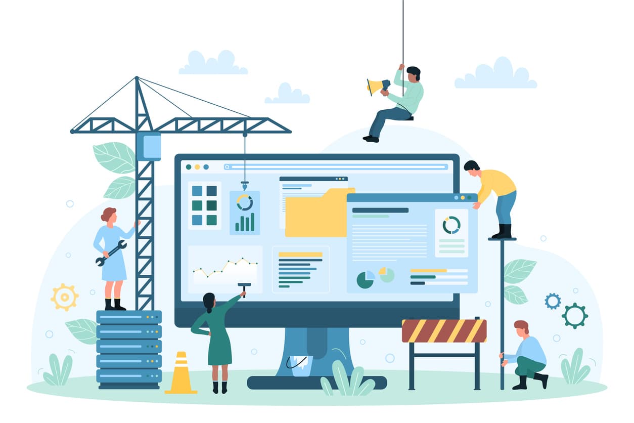 What is the Average Website Maintenance Cost? Header Background